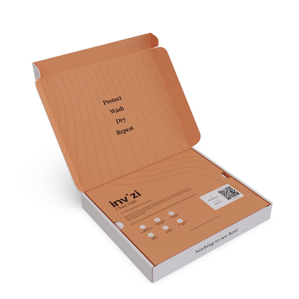 Invizi Chair Pad 50x60cm - Twin Pack