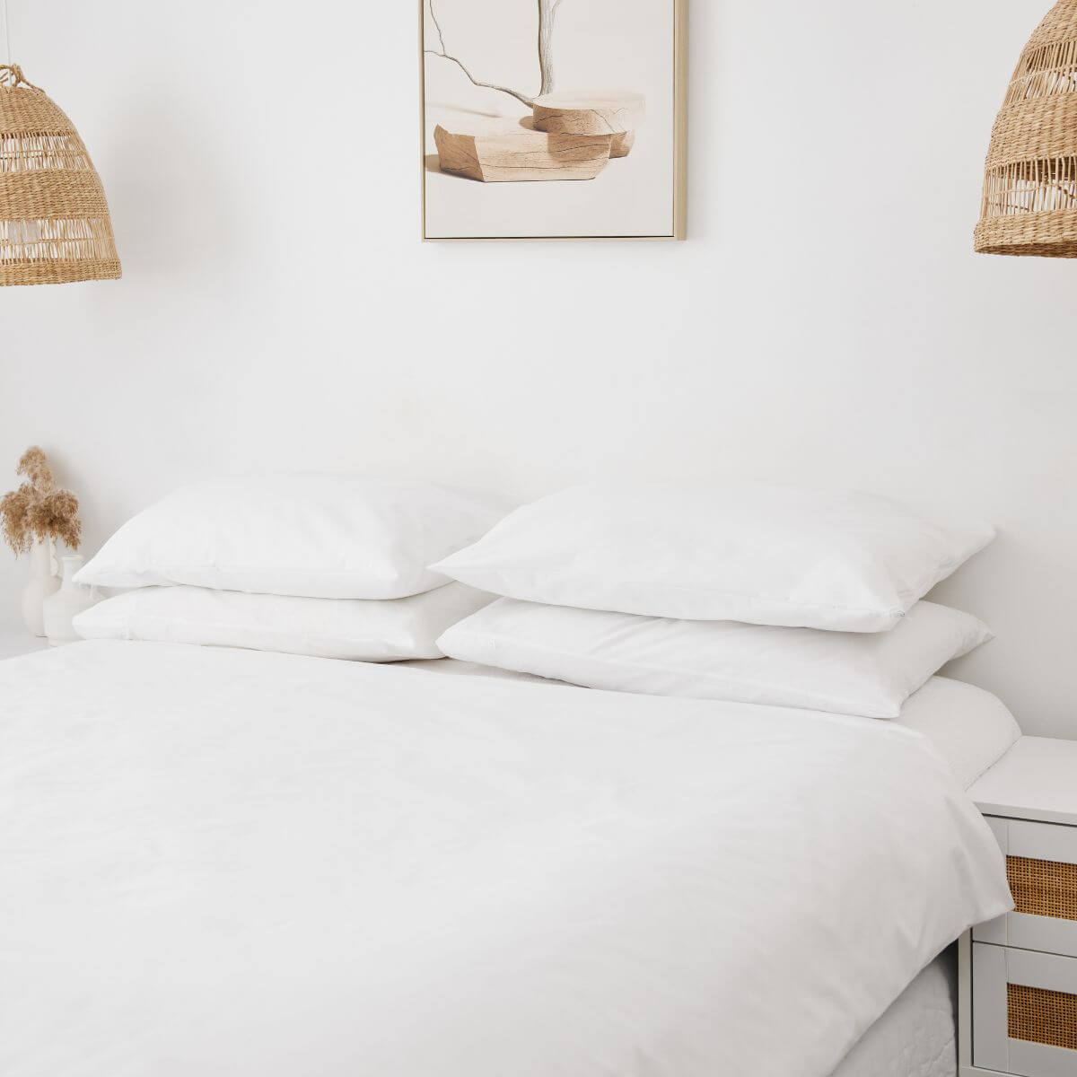 Essential Waterproof Pillow Cases Twin Pack