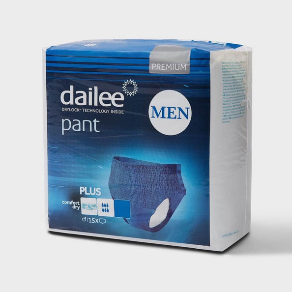 Dailee Pants Men Plus Blue