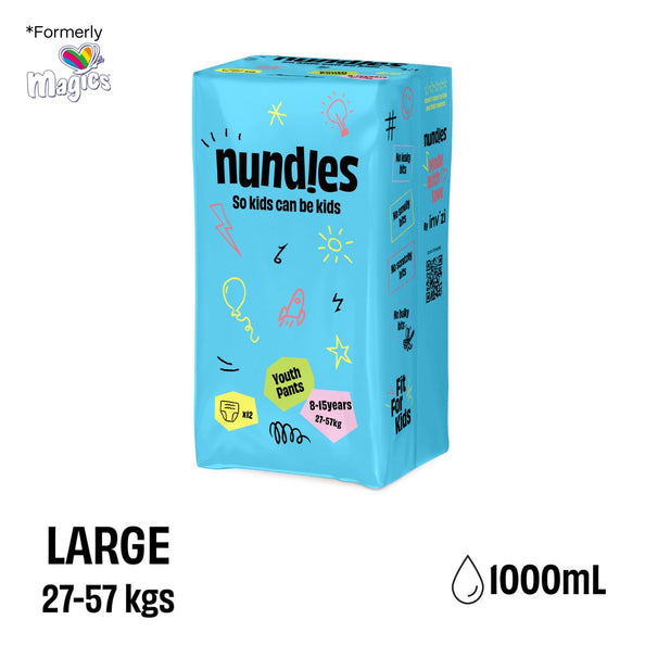 Nundies Youth Pants 8-15 Years (27-57kg)